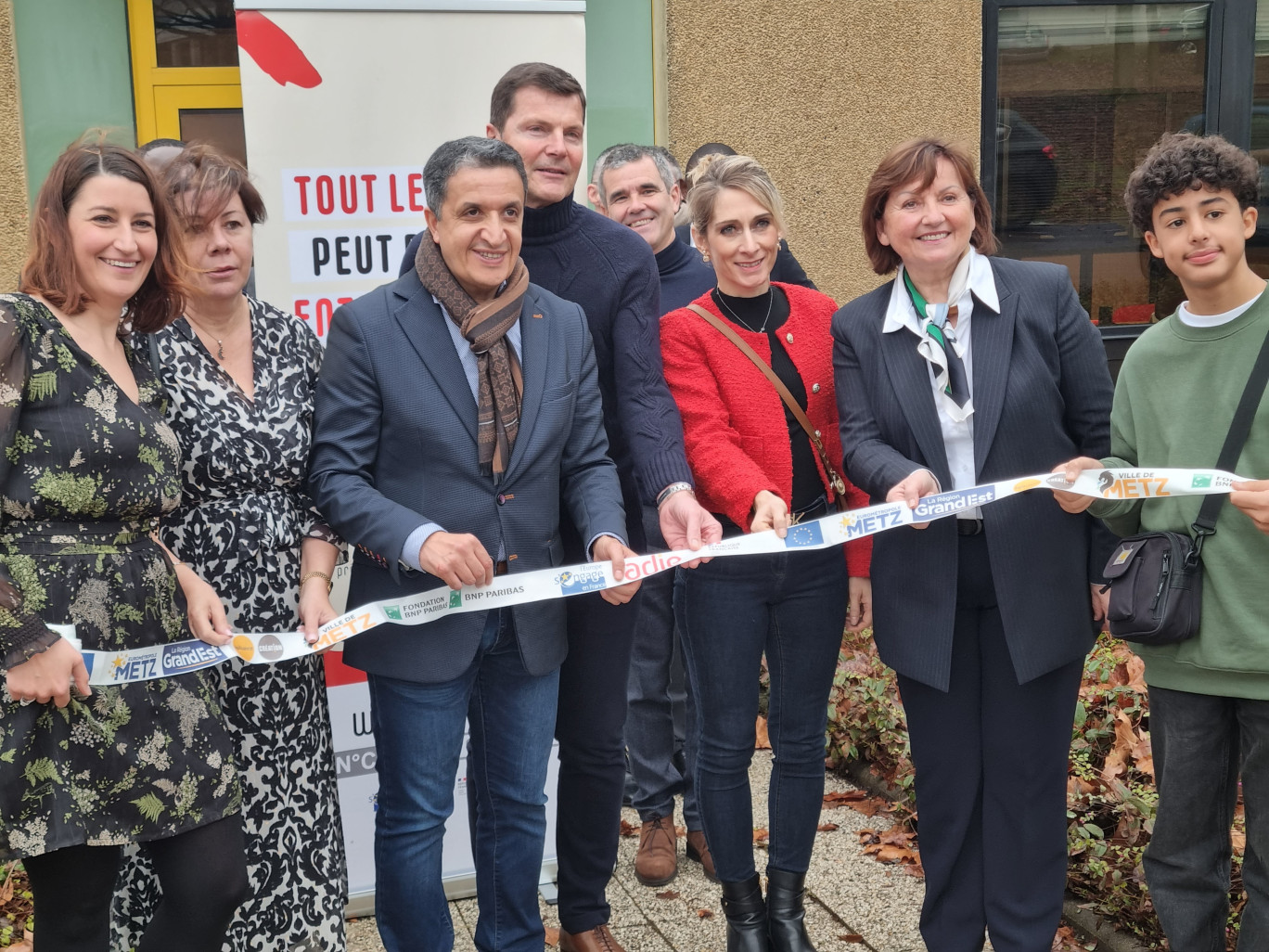 À l'heure des nouveaux locaux messins de l'Adie Moselle.