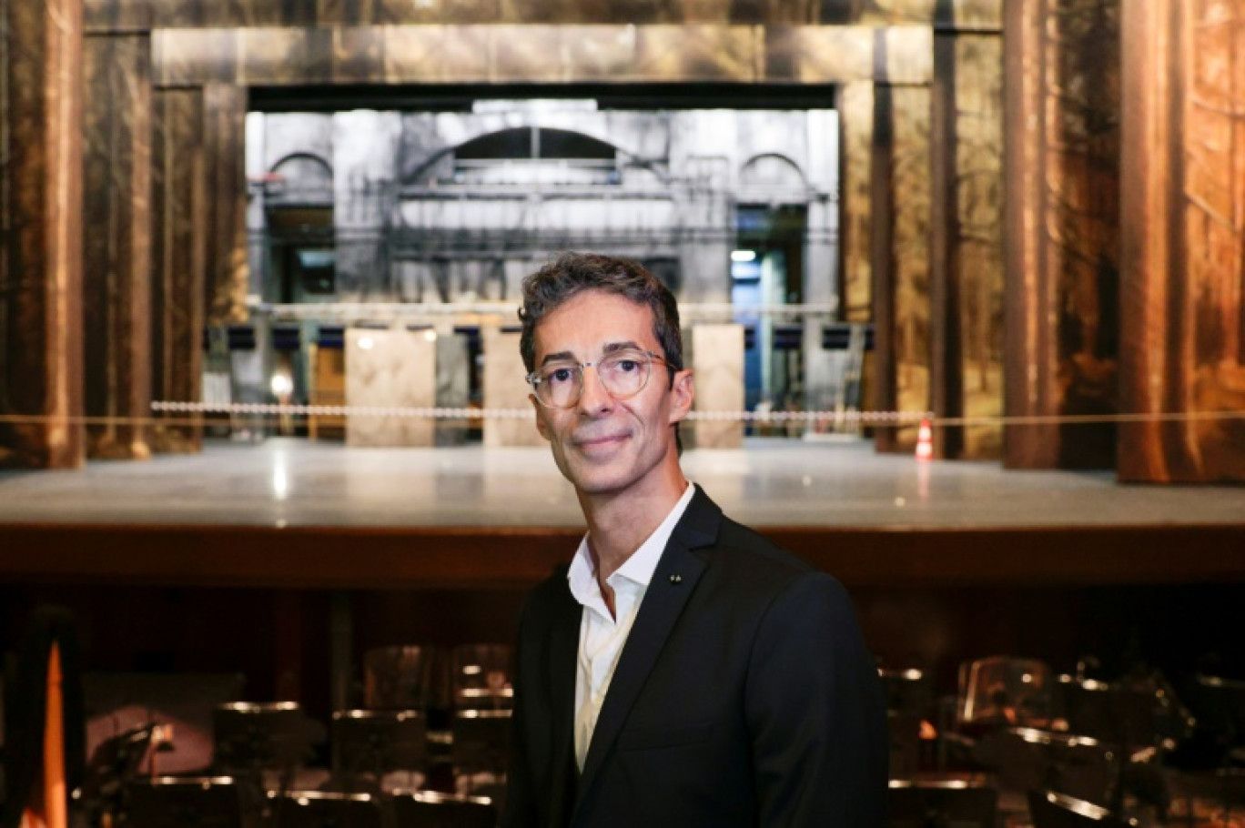 José Martinez peu après sa nomination à la tête du Ballet de l'Opéra de Paris, le 28 octobre 2022 © Geoffroy VAN DER HASSELT