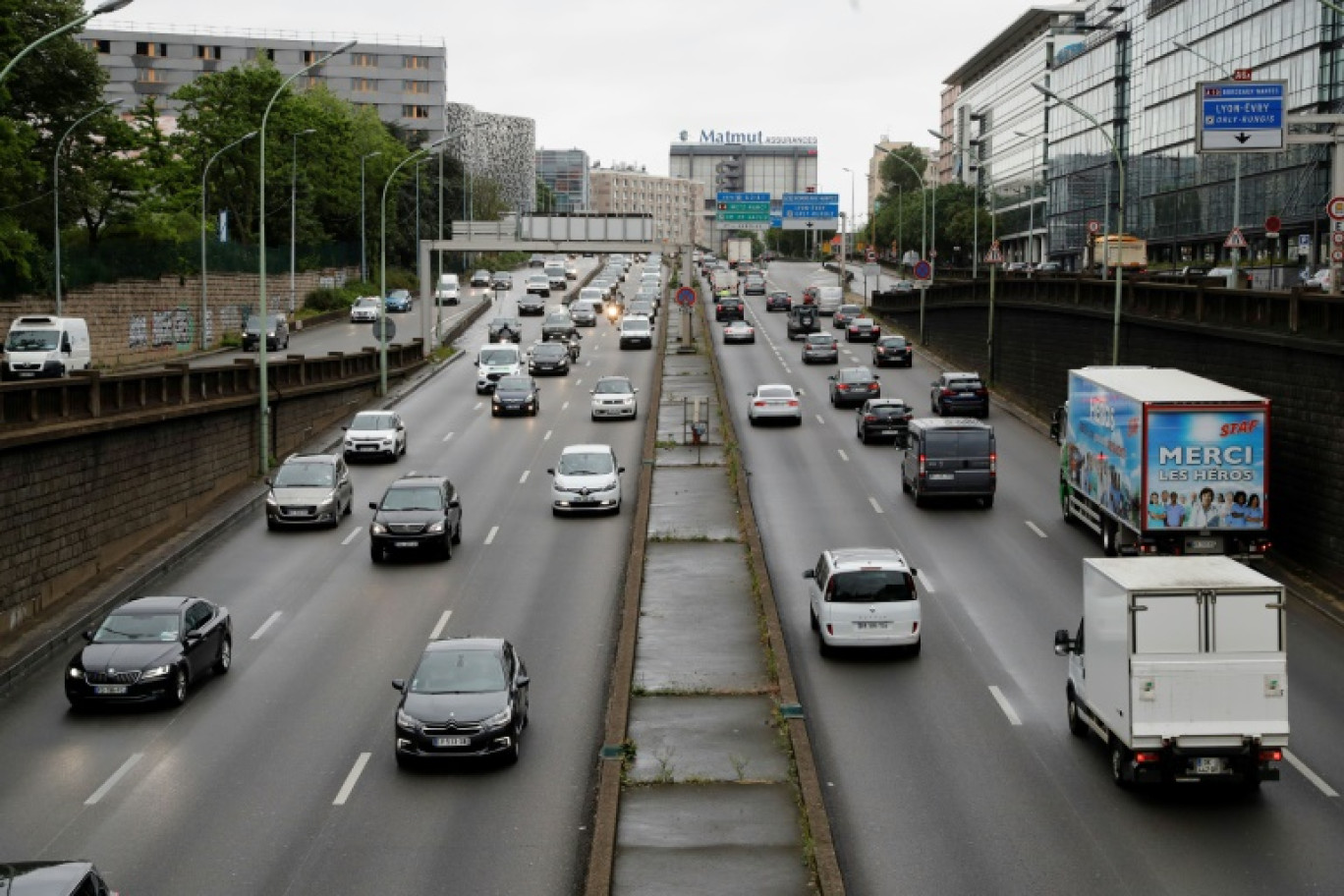 L'Etat "ne validera pas" fin 2024 la limitation à 50 km/h sur le périphérique parisien voulue par la mairie de Paris après les Jeux olympiques, annonce le ministre des Transports, Clément Beaune © Thomas SAMSON