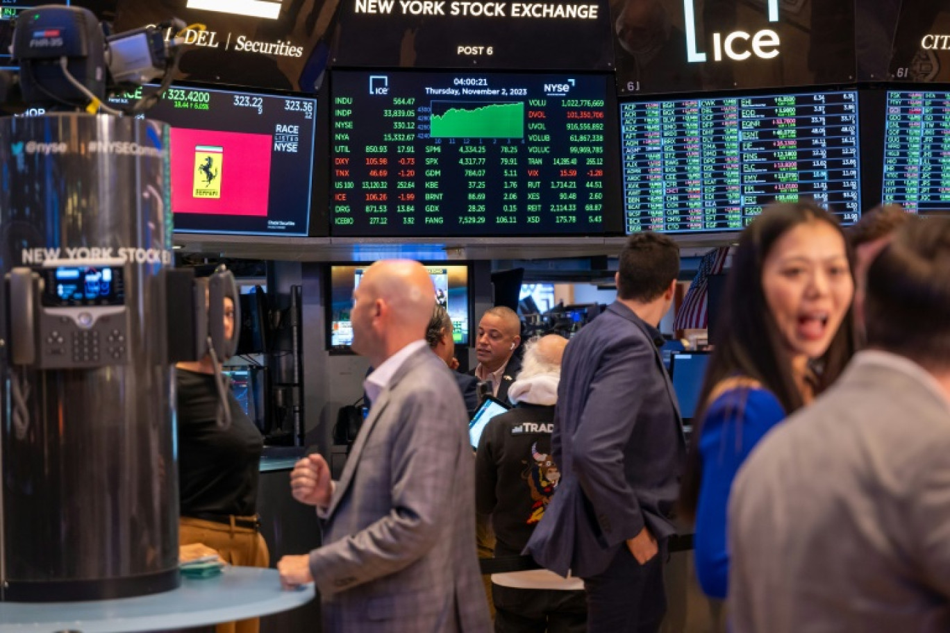 Le parquet du New York Stock Exchange © SPENCER PLATT