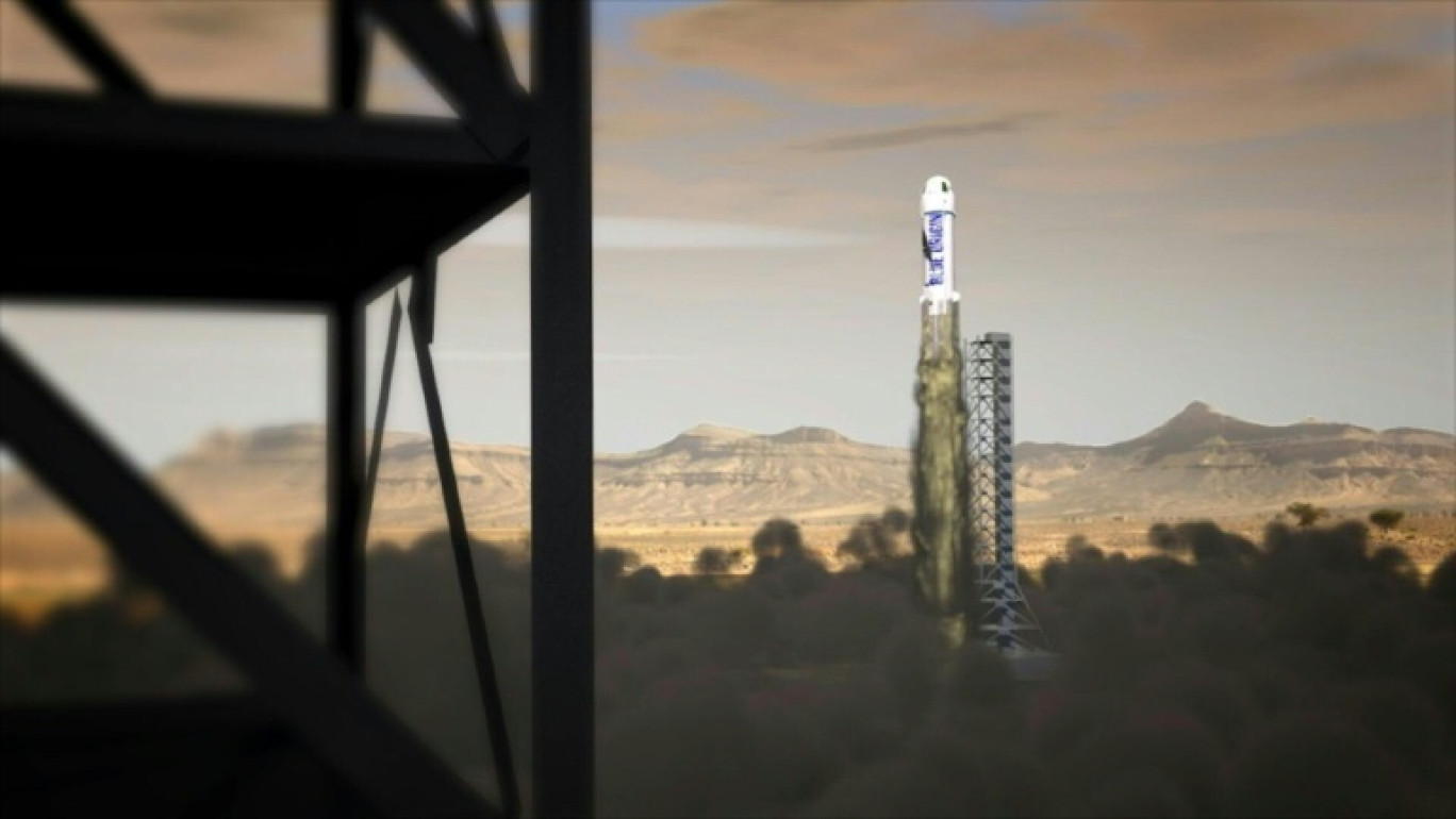 Retour dans l'espace réussi pour Blue Origin, un an après un accident