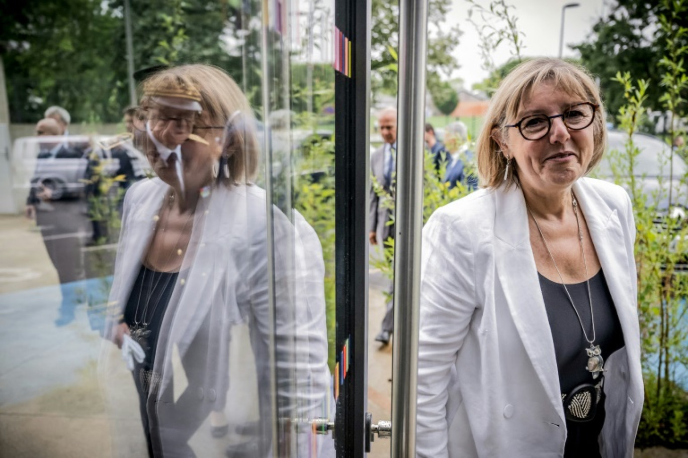 La ministre de l'Enseignement supérieur et de la Recherche Sylvie Retailleau visite le siège de Parcoursup à Toulouse, le 12 juin 2023 © Lionel BONAVENTURE