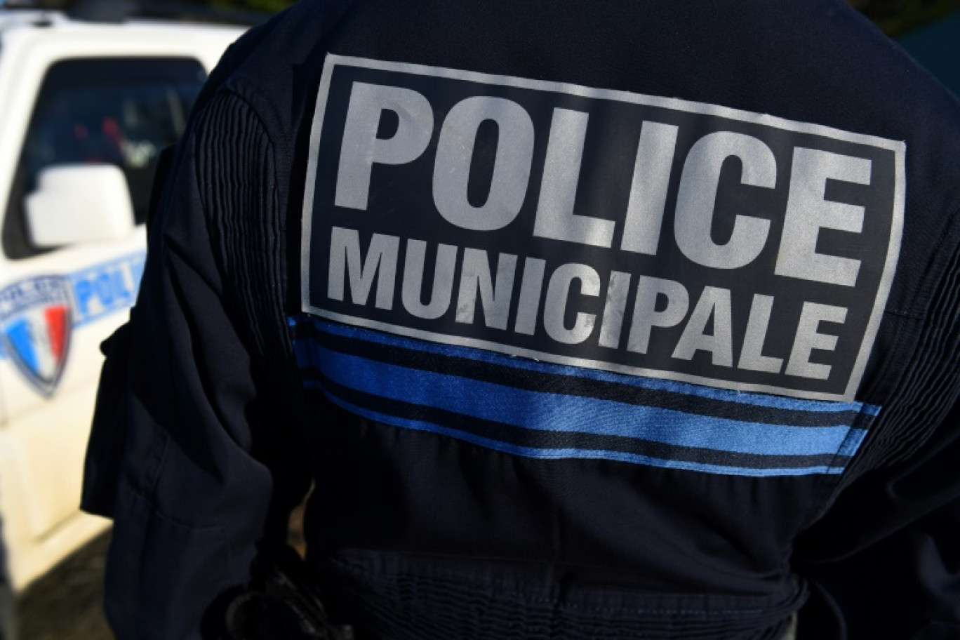 Un policier municipal, le 21 janvier 2020 à Plougastel-Daoulas, dans le Finistère (1O350C) © Fred TANNEAU