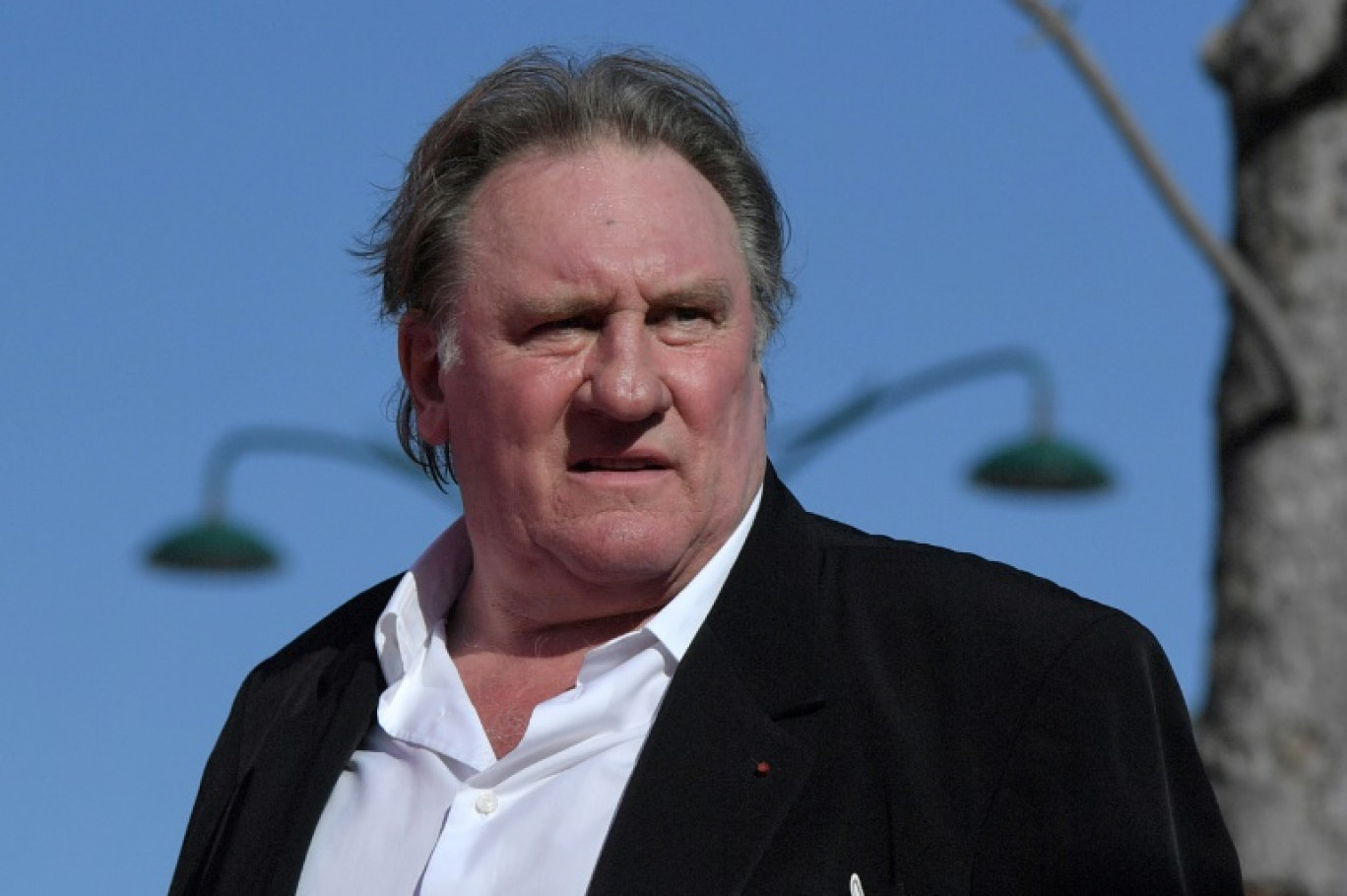 L'acteur français Gérard Depardieu à Venise, le 05 septembre 2017 © Tiziana FABI