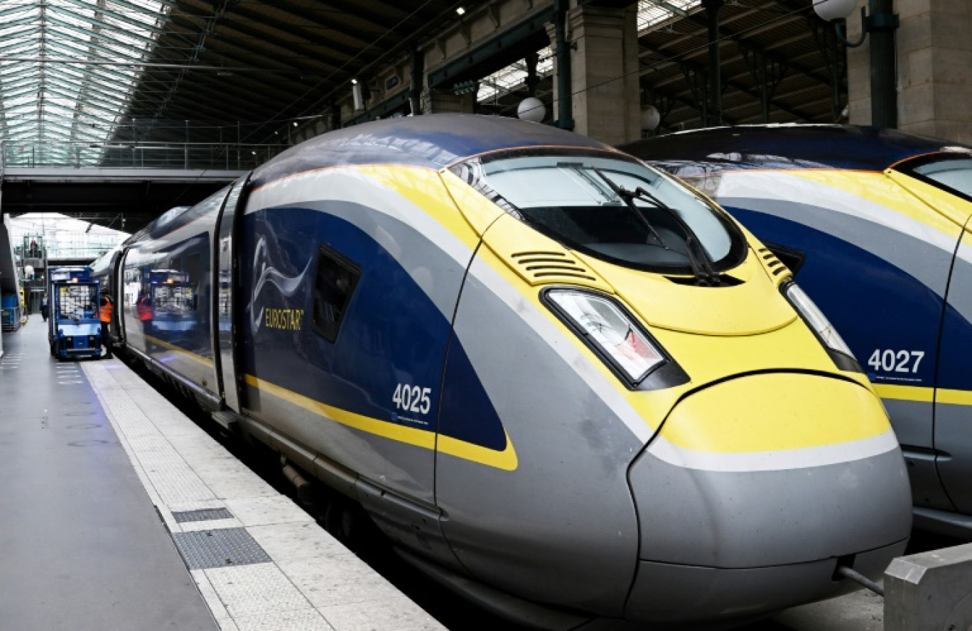 Au moins 14 trains Eurostar ont été annulés samedi matin en raison d'une fermeture des voies près de Londres © Stefano RELLANDINI