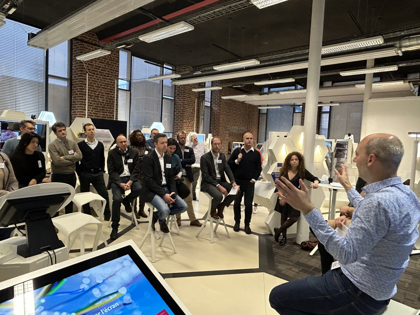 Pierre-Louis Bescond, directeur Data Science chez Roquette, était l'invité d'honneur de la matinée.