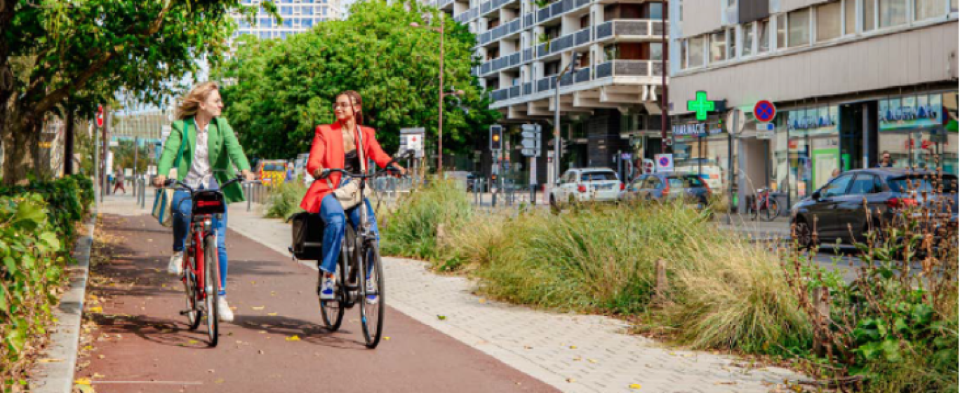 Les infrastructures cyclables représentent un axe majeur du PPI de la MEL. ©MEL