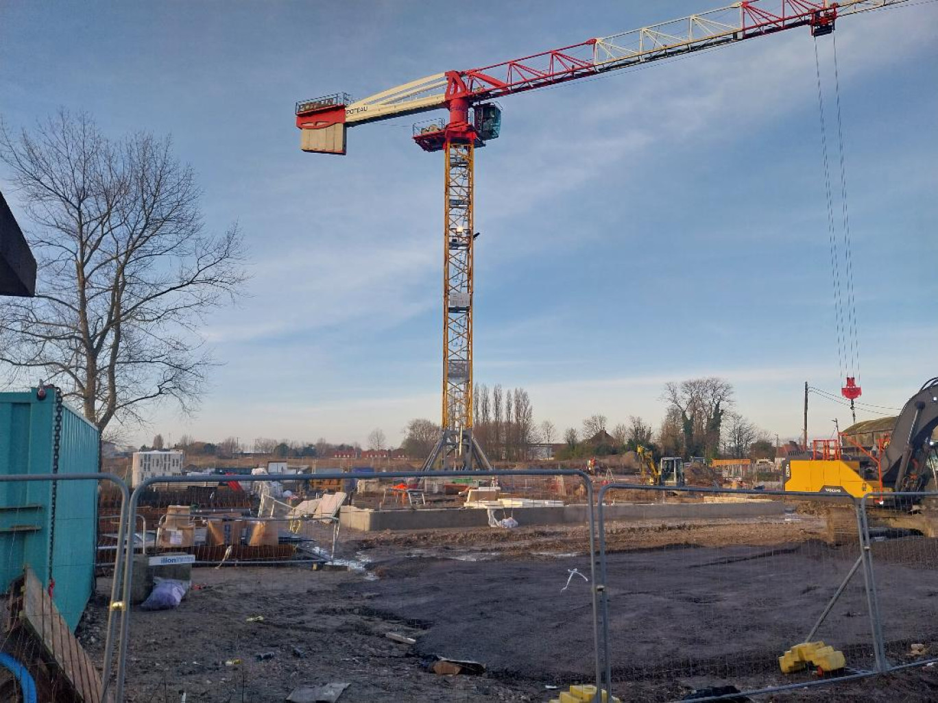 Les travaux de construction du futur CFA BTP ont commencé dans la zone des Cartonneries à Gravelines.