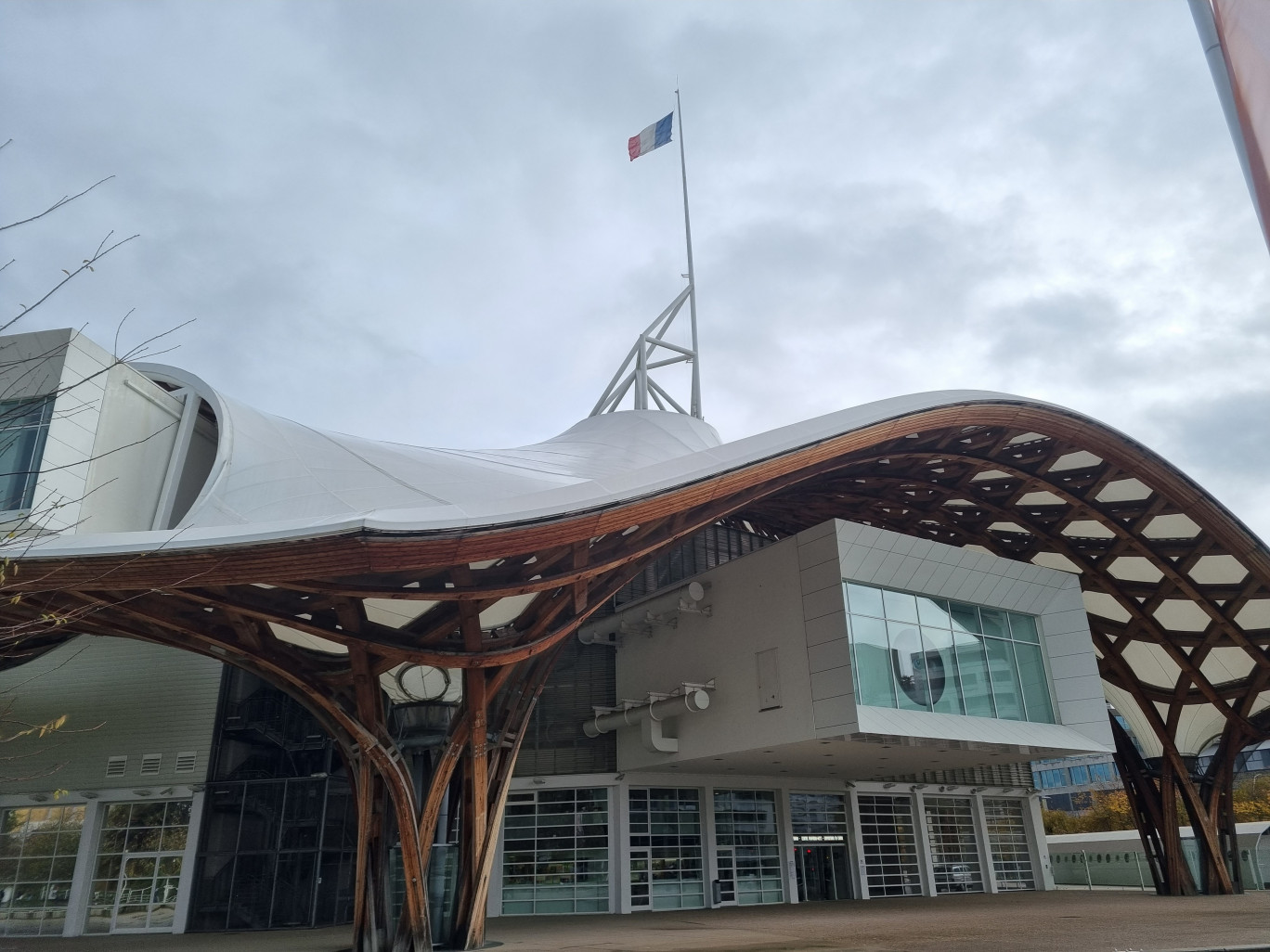 Le futur restaurant du Centre-Pompidou Metz est prévue en ouverture en juin prochain. 