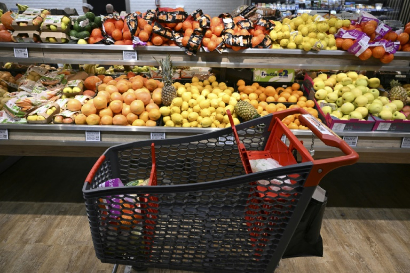 L'inflation en France a légèrement sursauté à 3,7% sur un an en décembre, après 3,5% en novembre © Christophe SIMON