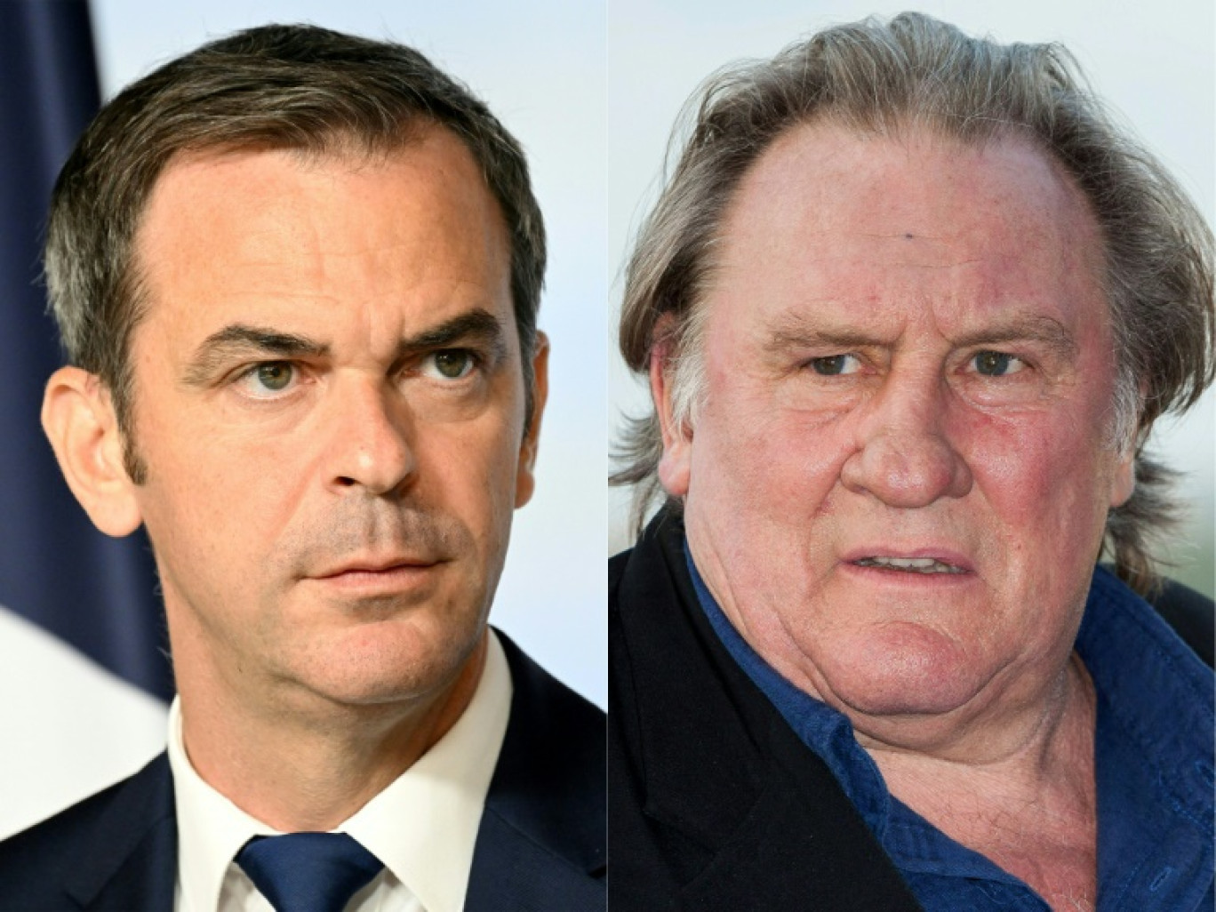 Le porte-parole du gouvernement Olivier Véran s'est dit jeudi "choqué" par les propos misogynes et insultants envers les femmes tenus dans un documentaire par Gérard Depardieu © Bertrand GUAY