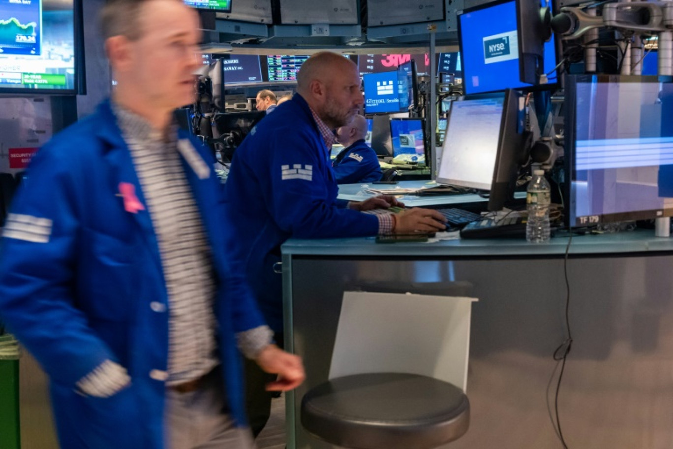 Le parquet du New York Stock Exchange © SPENCER PLATT