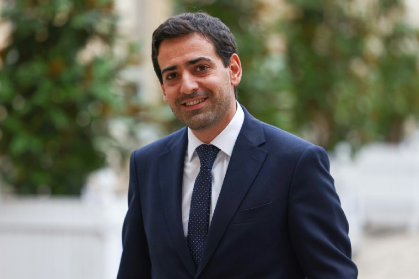 Stéphane Séjourne, actuellement secrétaire général du parti Renaissance, à Paris le 18 septembre 2023 © Thomas SAMSON