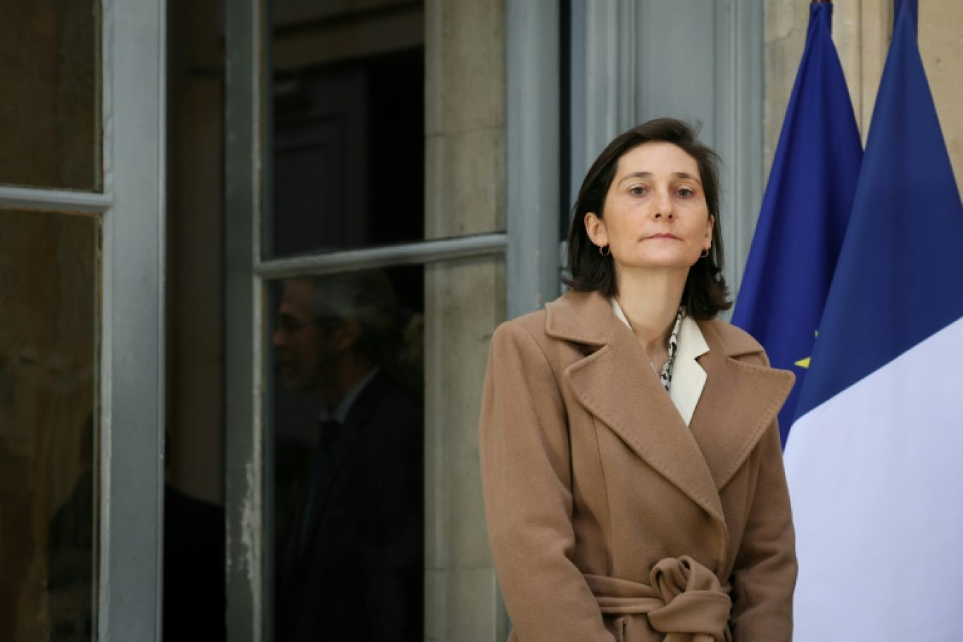 Amélie Oudea-Castera, nouvelle ministre de l'éducation, des sports et des Jeux olympiques, à Paris, le 12 janvier 2024 © ALAIN JOCARD