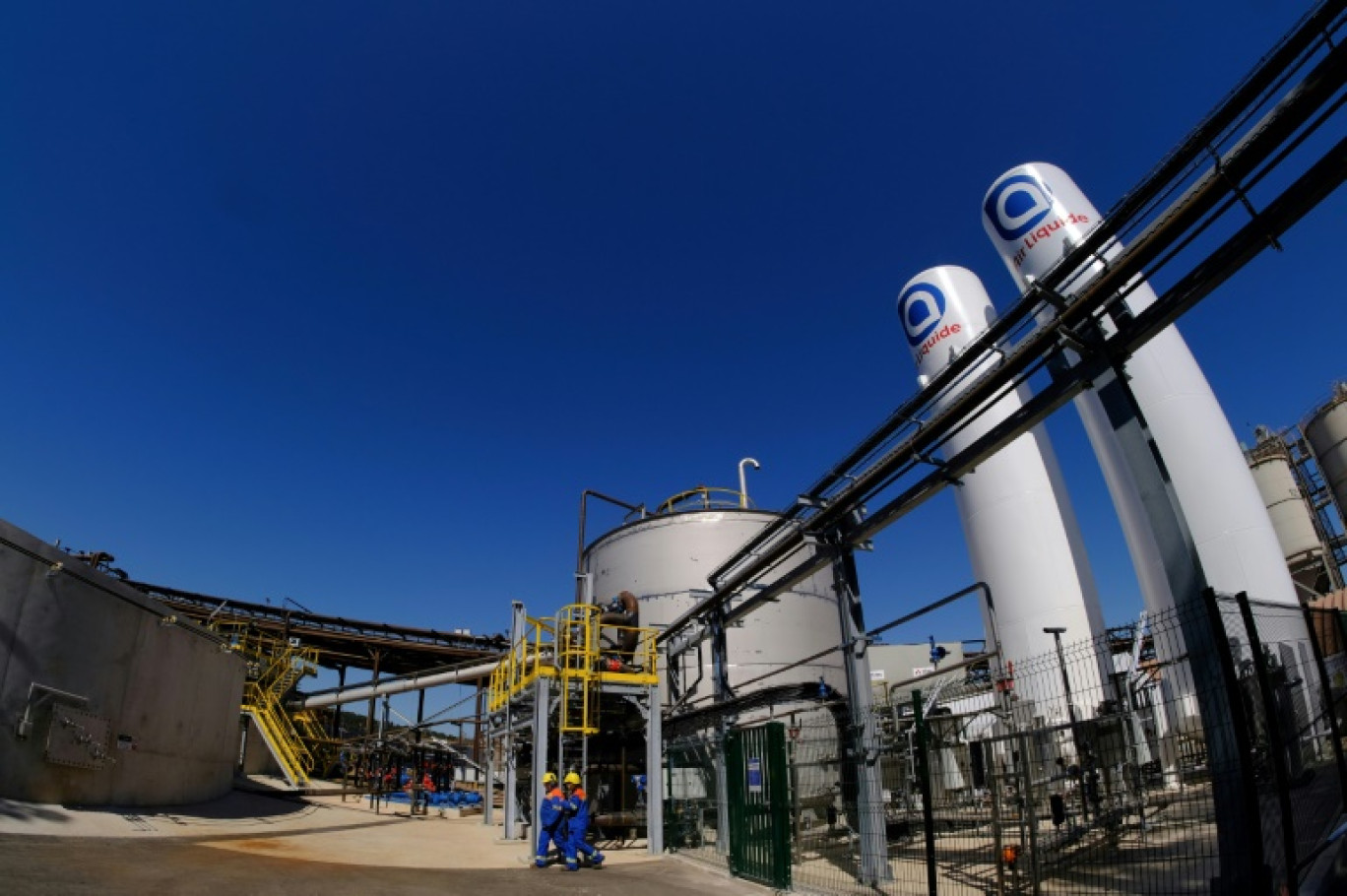 L'usine Alteo à Gardanne, le 22 mars 2019 dans les Bouches-du-Rhône © Boris HORVAT