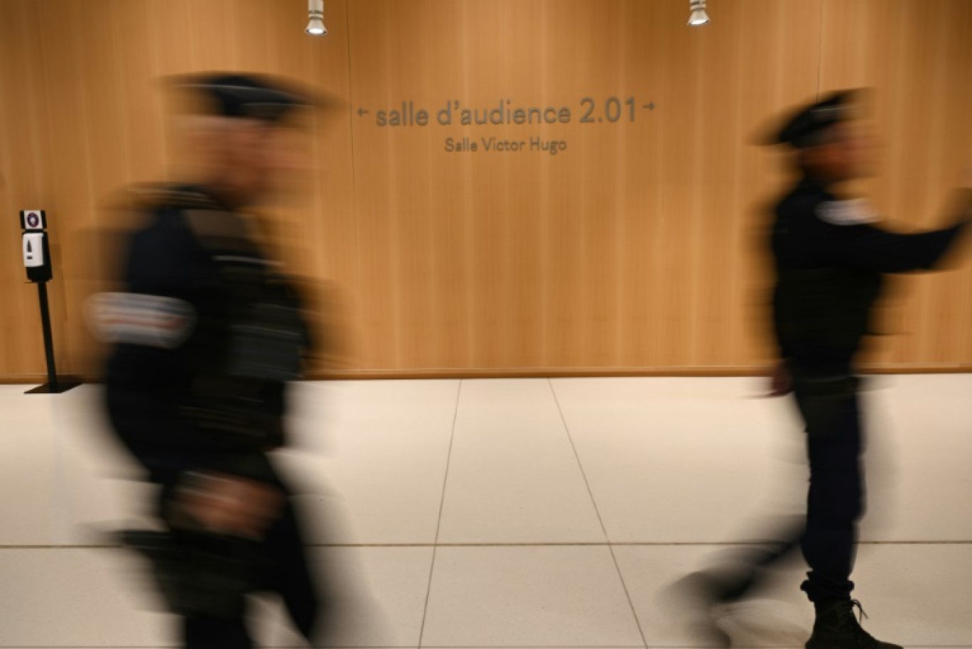 Dans les locaux du tribunal de Marseille, le 22 mars 2022 © Emmanuel DUNAND