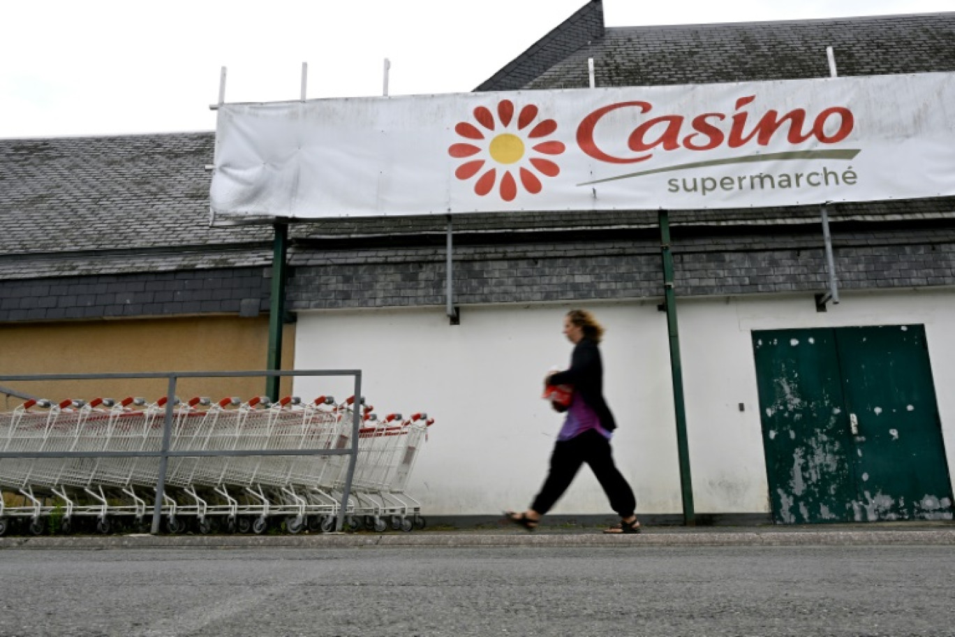 Un supermarché Casino à Ploubalay, dans les Côtes-d'Armor, le 5 juillet 2023 © Damien MEYER