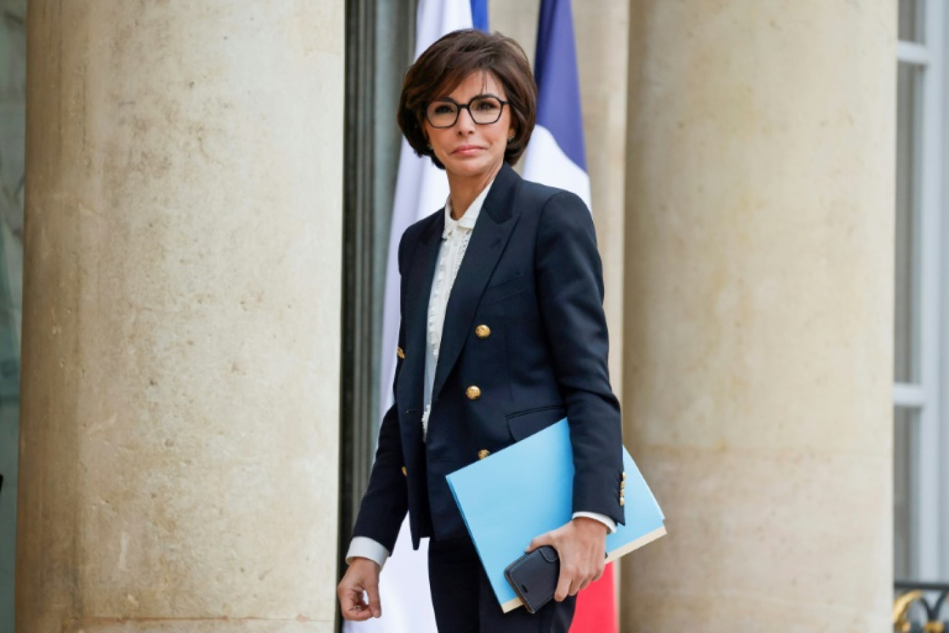 La ministre de la Culture Rachida Dati, le 12 janvier 2024, à Paris © Ludovic MARIN