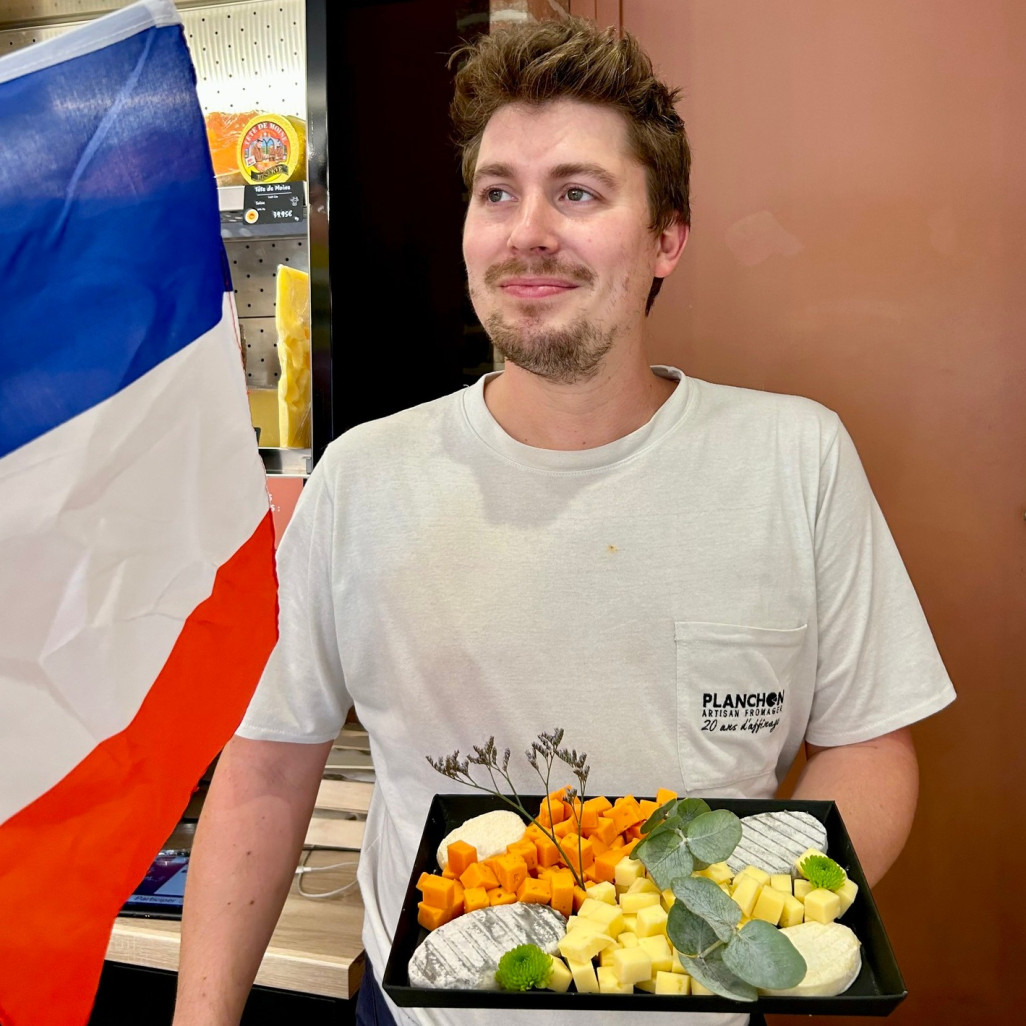 Grégoire Declemy, le fromager amiénois qui participera au concours organisé par l’Union des fromagers d’Île-de-France qui récompense l’artisanat et le savoir-faire dans la création de plateaux de fromages.