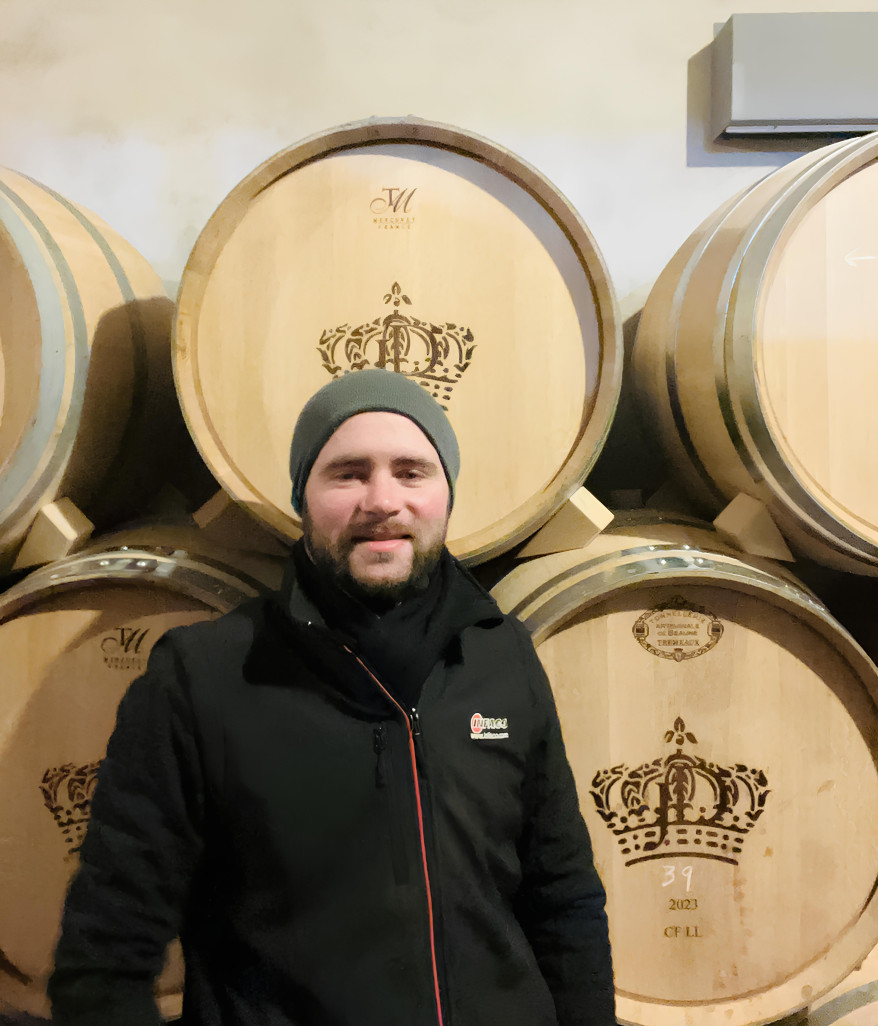 Rémi Dury cherche toujours à extraire le meilleur des vignes qu’il cultive. (@ Domaine Dury)