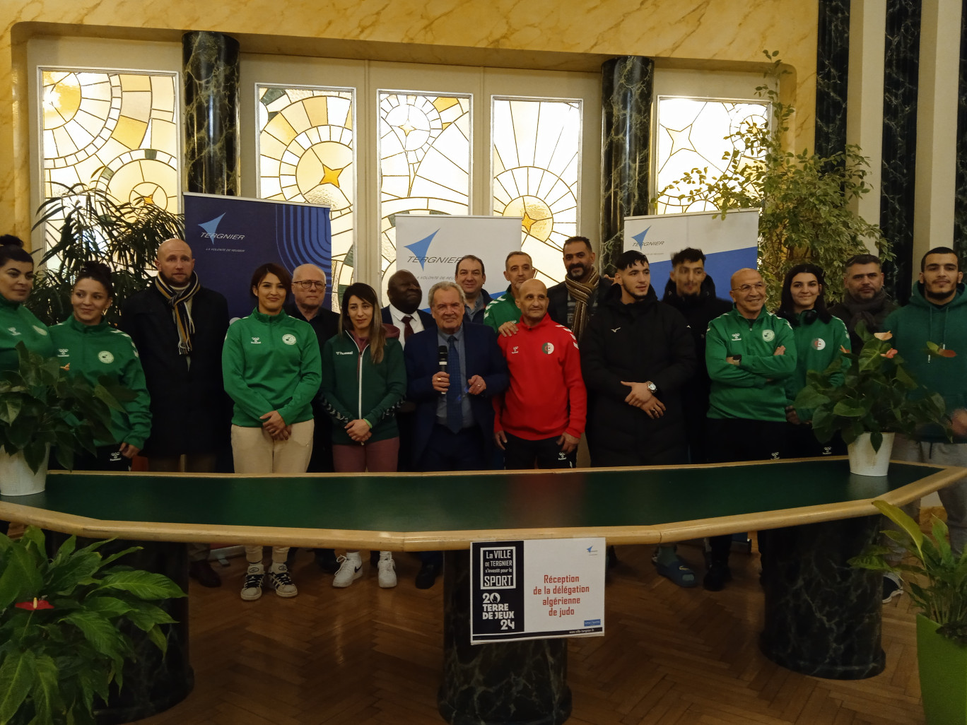 Après les féminines de la Fédération de Cuba, la commune de Tergnier a accueilli les judokas algériens pour leur préparation en vue des qualifications aux JO 2024.