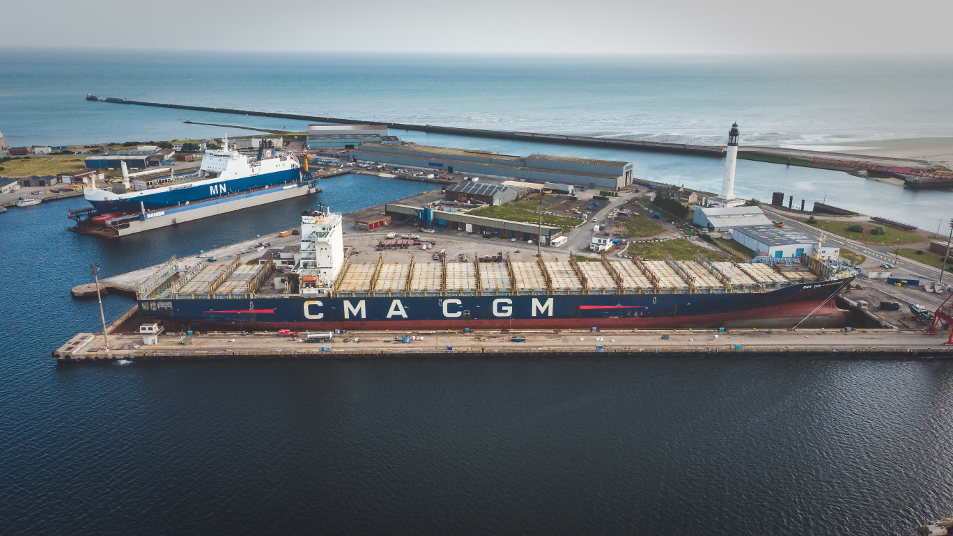 Le chantier de réparation Damen Shiprepair à Dunkerque connaît une belle activité depuis 2019. Une belle revanche pour cette entreprise qui a failli être rayée de la carte en 2012. © Damen Shiprepair