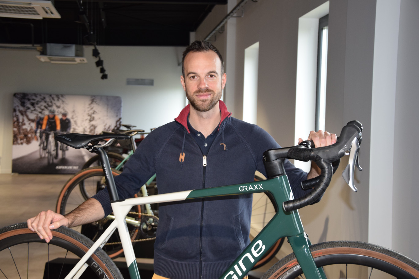 Rémi Lefèvre, co-fondateur de la société Origine Cycles