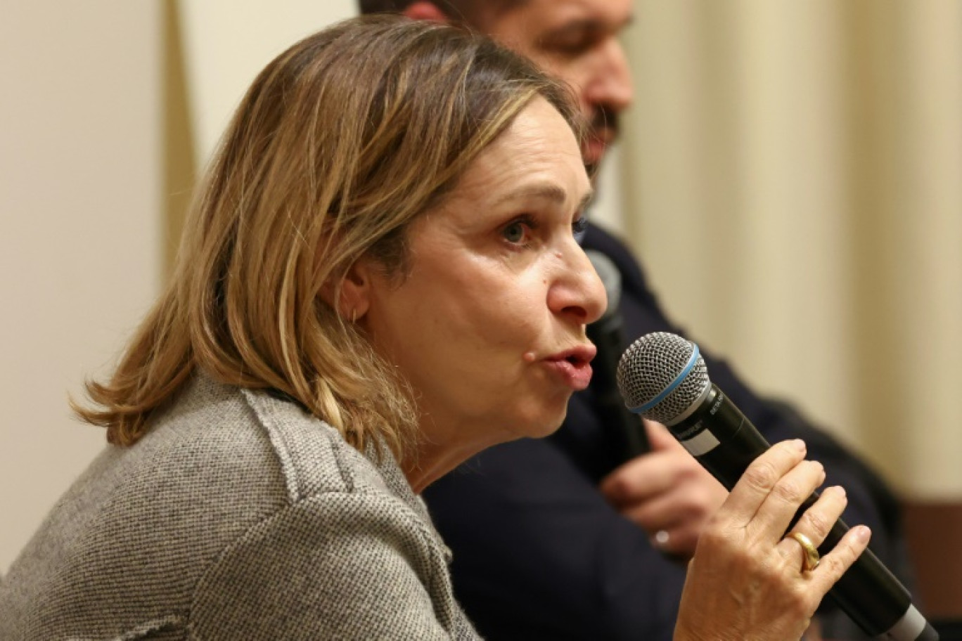 Caroline Rey-Salmon à Paris, le 5 février 2024 © Emmanuel Dunand