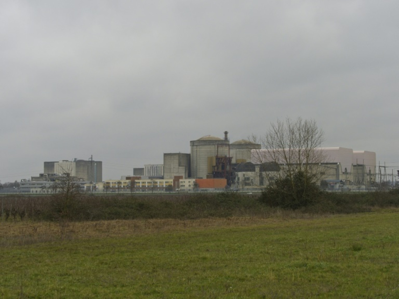 La centrale nucléaire de Chinon, le 26 janvier 2023 en Indre-et-Loire © GUILLAUME SOUVANT