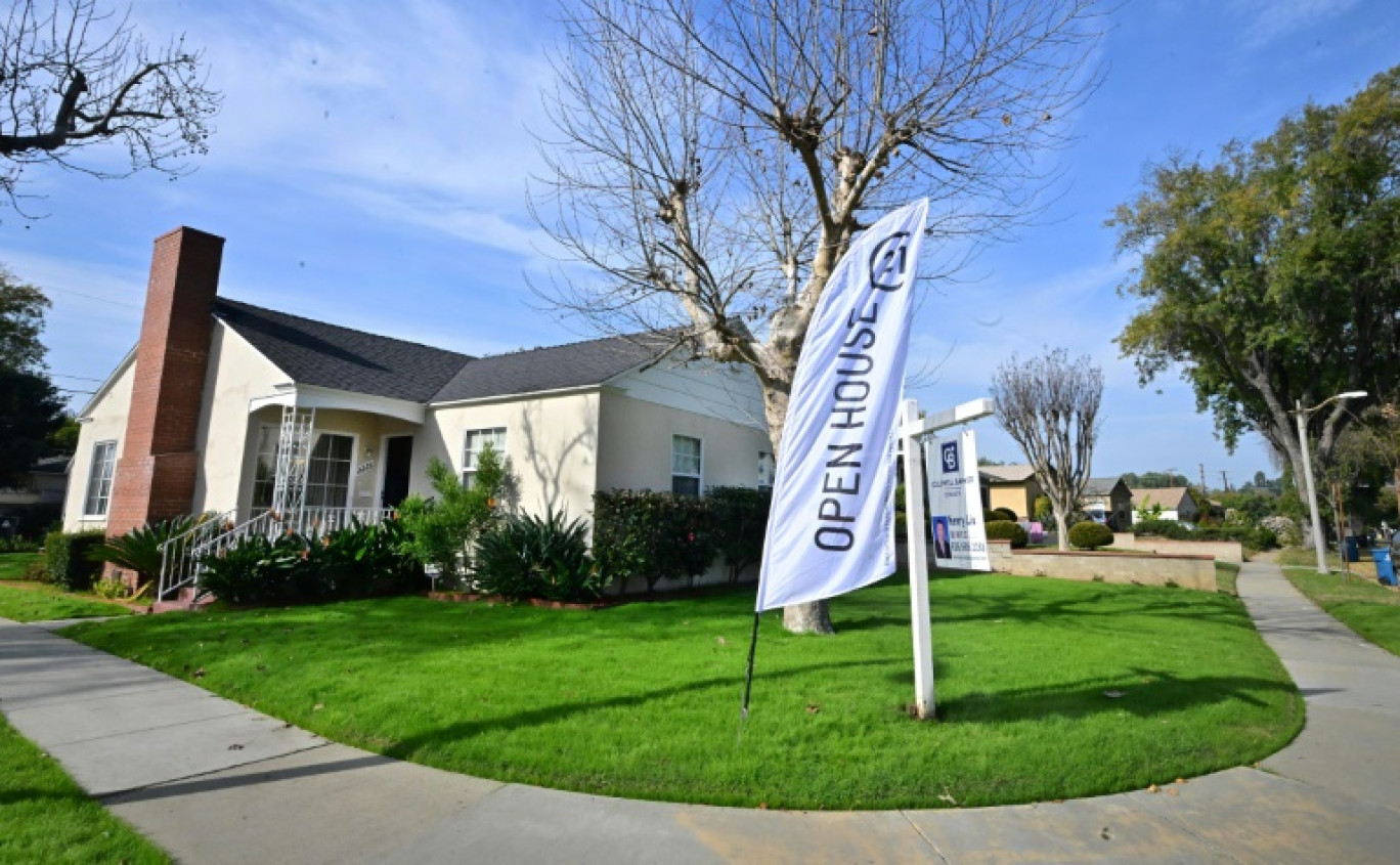 Une maison à vendre à Alhambra (Californie), le 18 janvier 2024 © Frederic J. BROWN