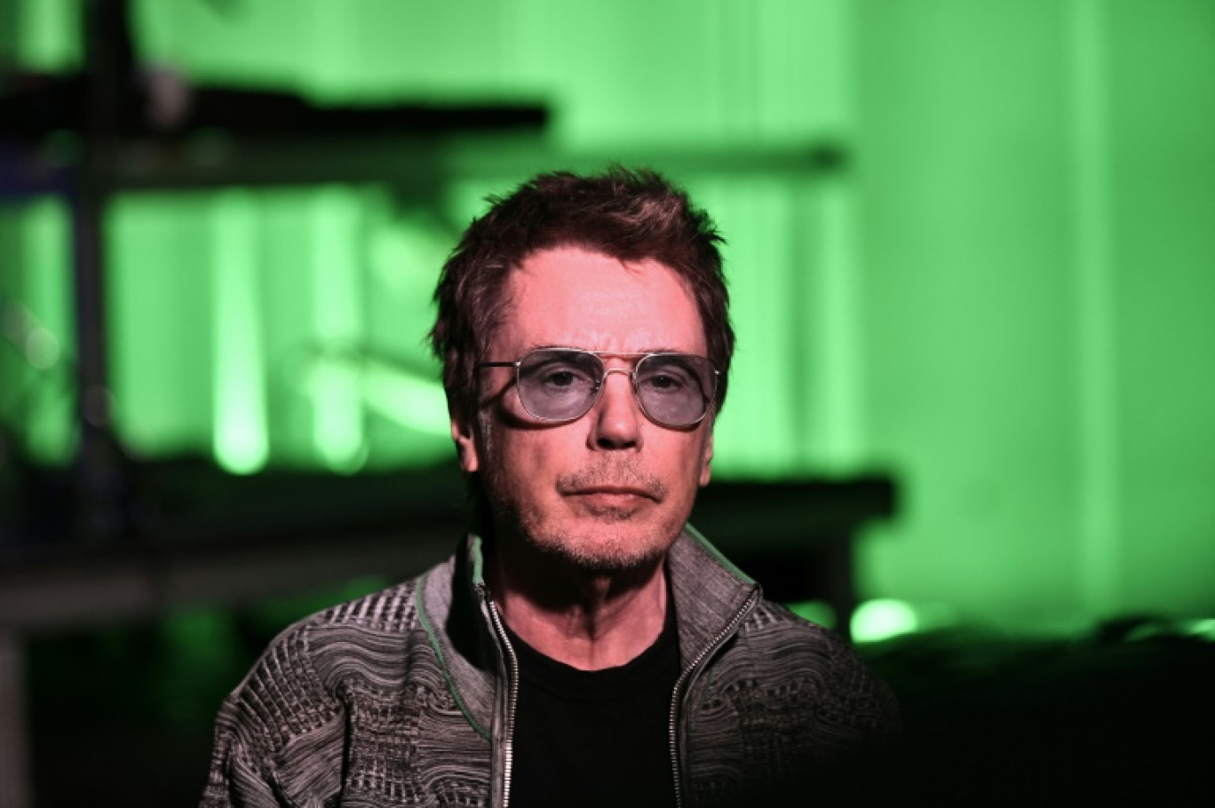 Le musicien Jean-Michel Jarre, le 13 janvier 2023 à Paris © STEPHANE DE SAKUTIN