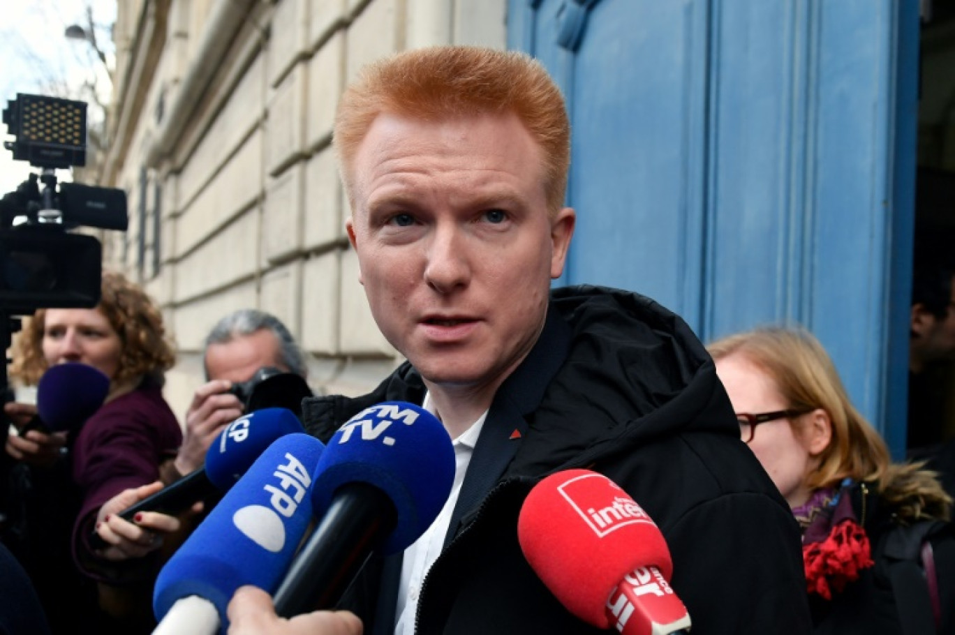 Adrien Quatennens, député La France insoumise (LFI), à Paris, le 11 janvier 2023 © JULIEN DE ROSA