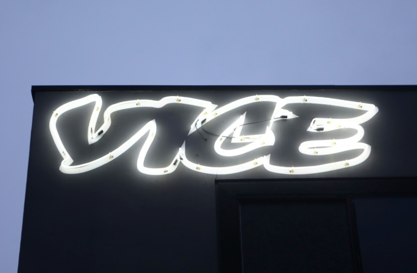 Le groupe d'information Vice Media, qui a déposé le bilan en mai 2023, va supprimer plusieurs centaines d'emplois © MARIO TAMA