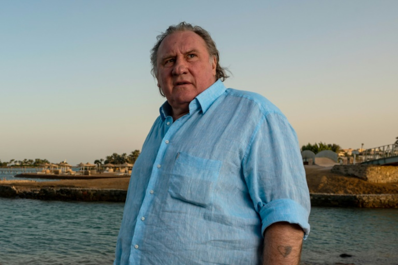 The woman told regional newspaper Le Courrier de l'Ouest that Gerard Depardieu groped her 'all over' © Ammar Abd Rabbo