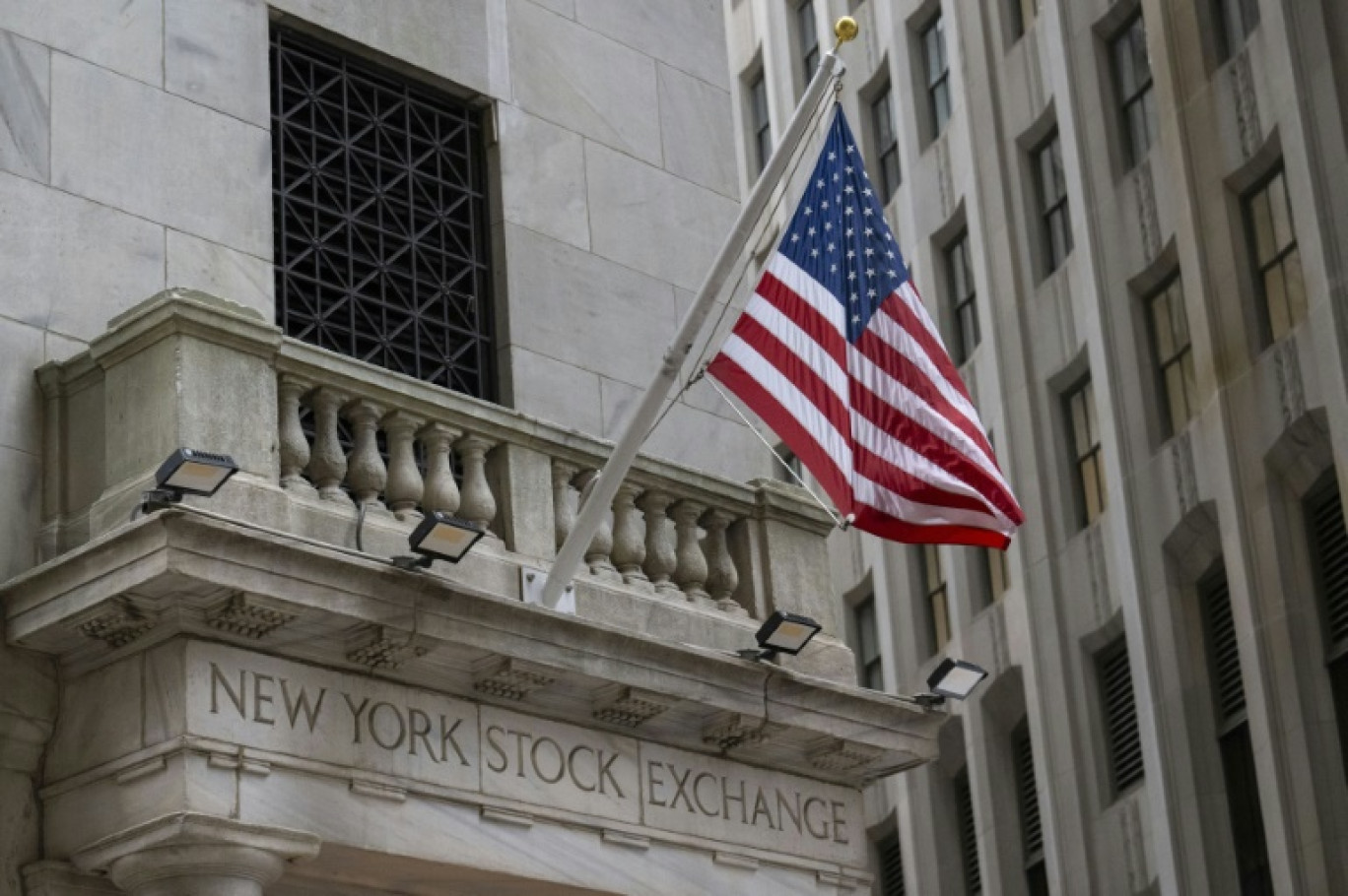 L'extérieur du New York Stock Exchange © ANGELA WEISS