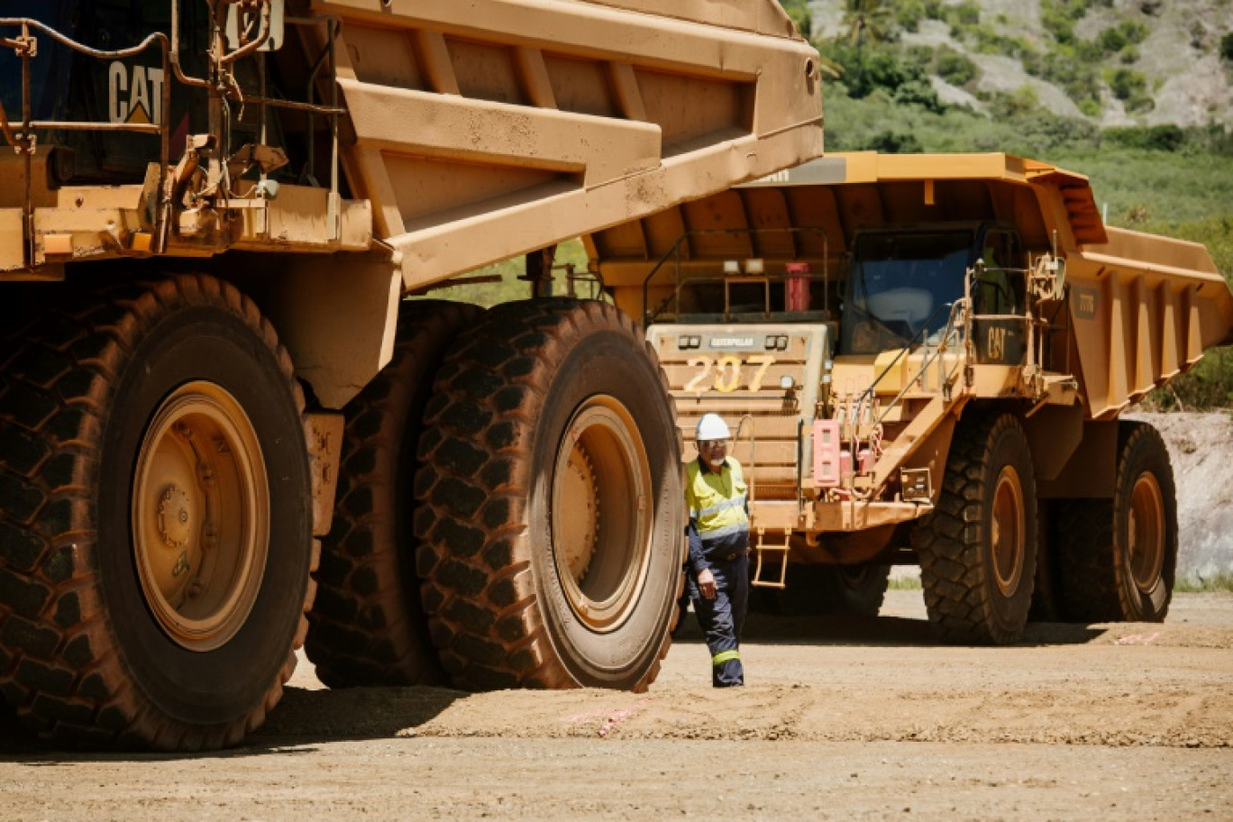 Le site de Vavouto de Koniambo Nickel SAS (KNS), dans le nord de la Nouvelle-Calédonie, le 28 février 2024 © Delphine Mayeur