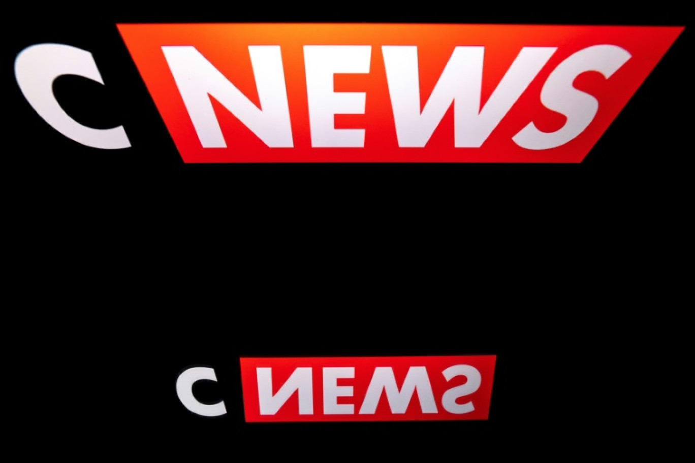 Logo de la chaîne CNews, photo d'archives en date du 26 lars 2019. © Lionel BONAVENTURE