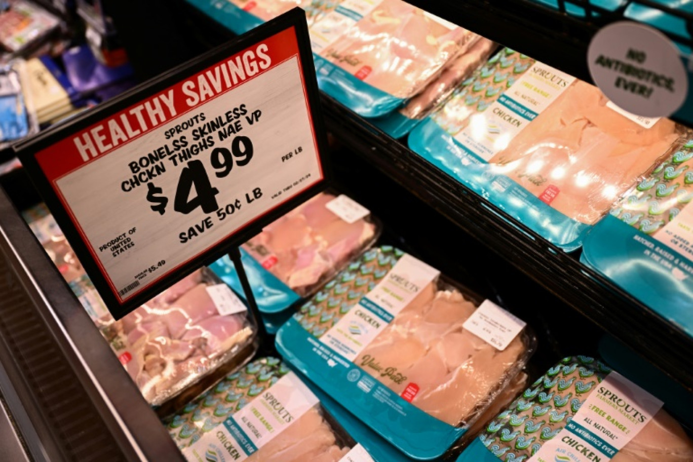 Un supermarché de Redondo Beach (Californie), le 23 février 2024 © Patrick T. Fallon