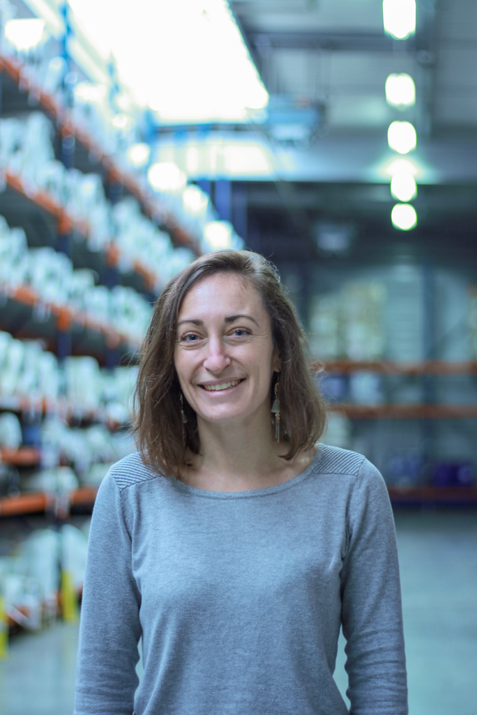 Marie-Louise Proy, directrice générale de Sefar Fyltis. © Charlotte Bouthors