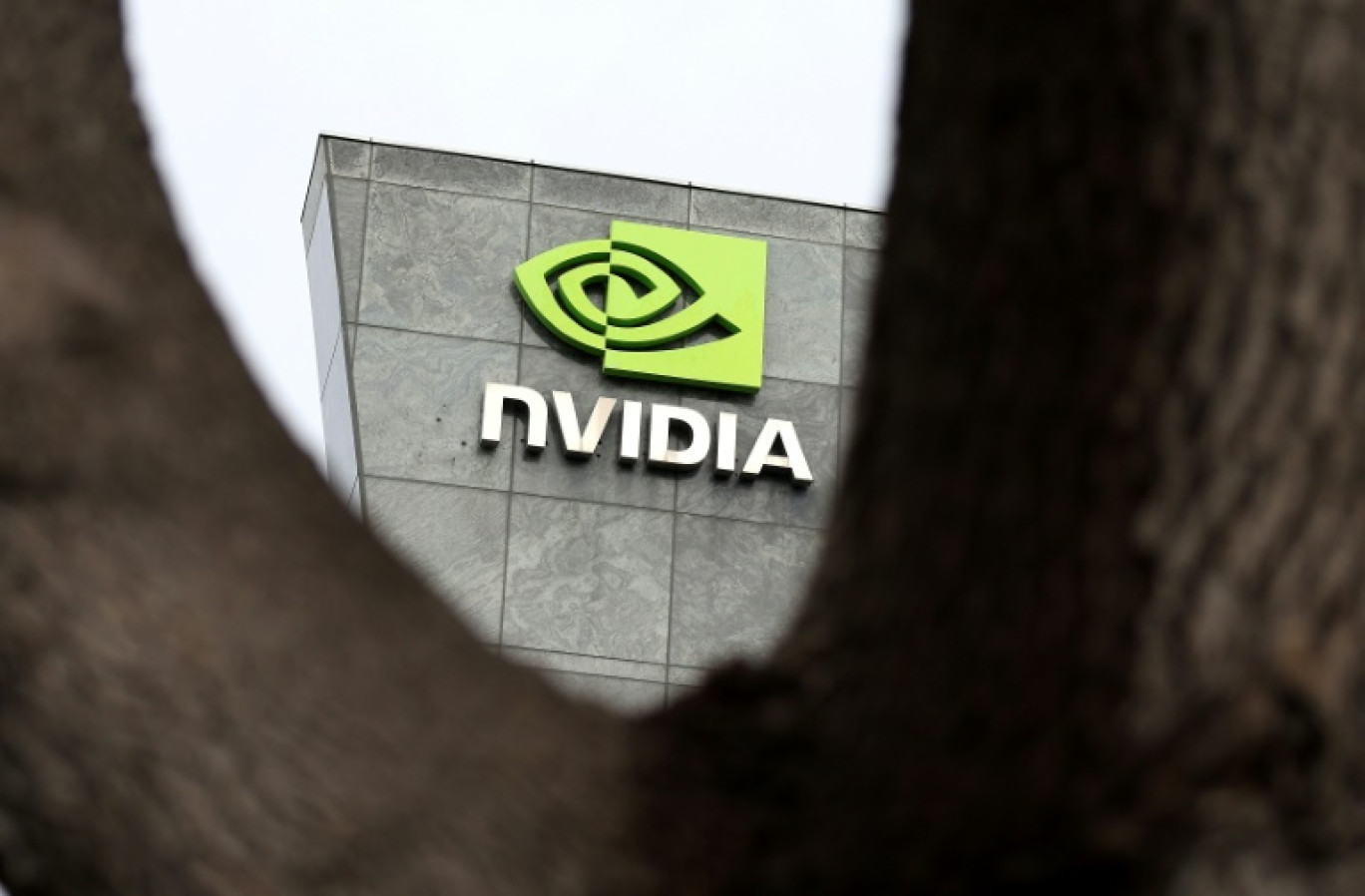 Le siège de Nvidia à Santa Clara, en Californie, le 5 février 2024 © JUSTIN SULLIVAN