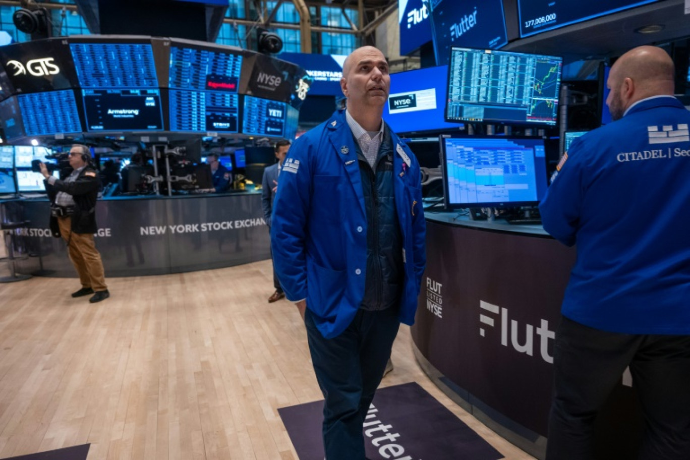 Le parquet du New York Stock Exchange © SPENCER PLATT