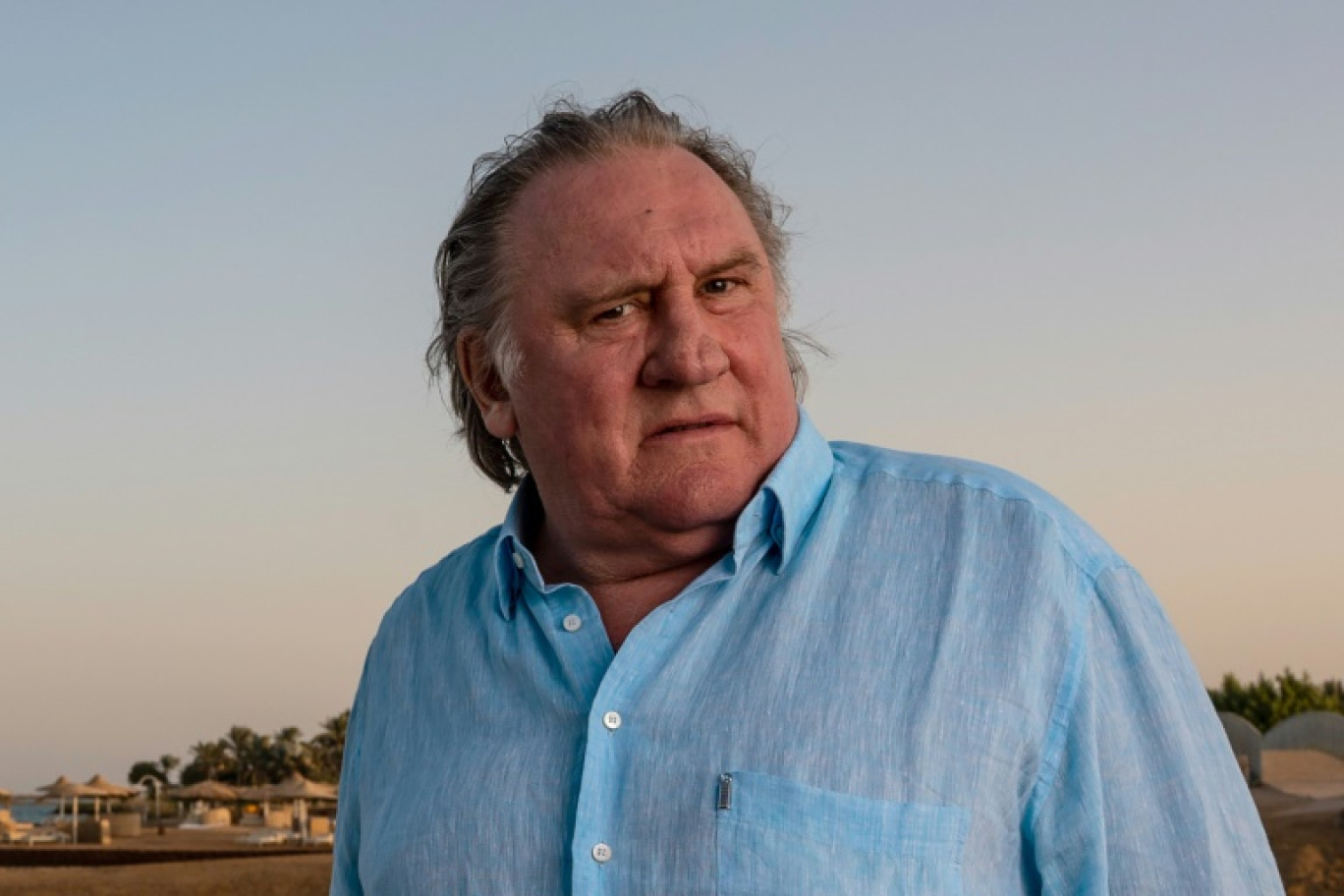 Gérard Depardieu lors de la 4e édition du festival du film égyptien El Gouna, le 24 octobre 2020 © Ammar Abd Rabbo