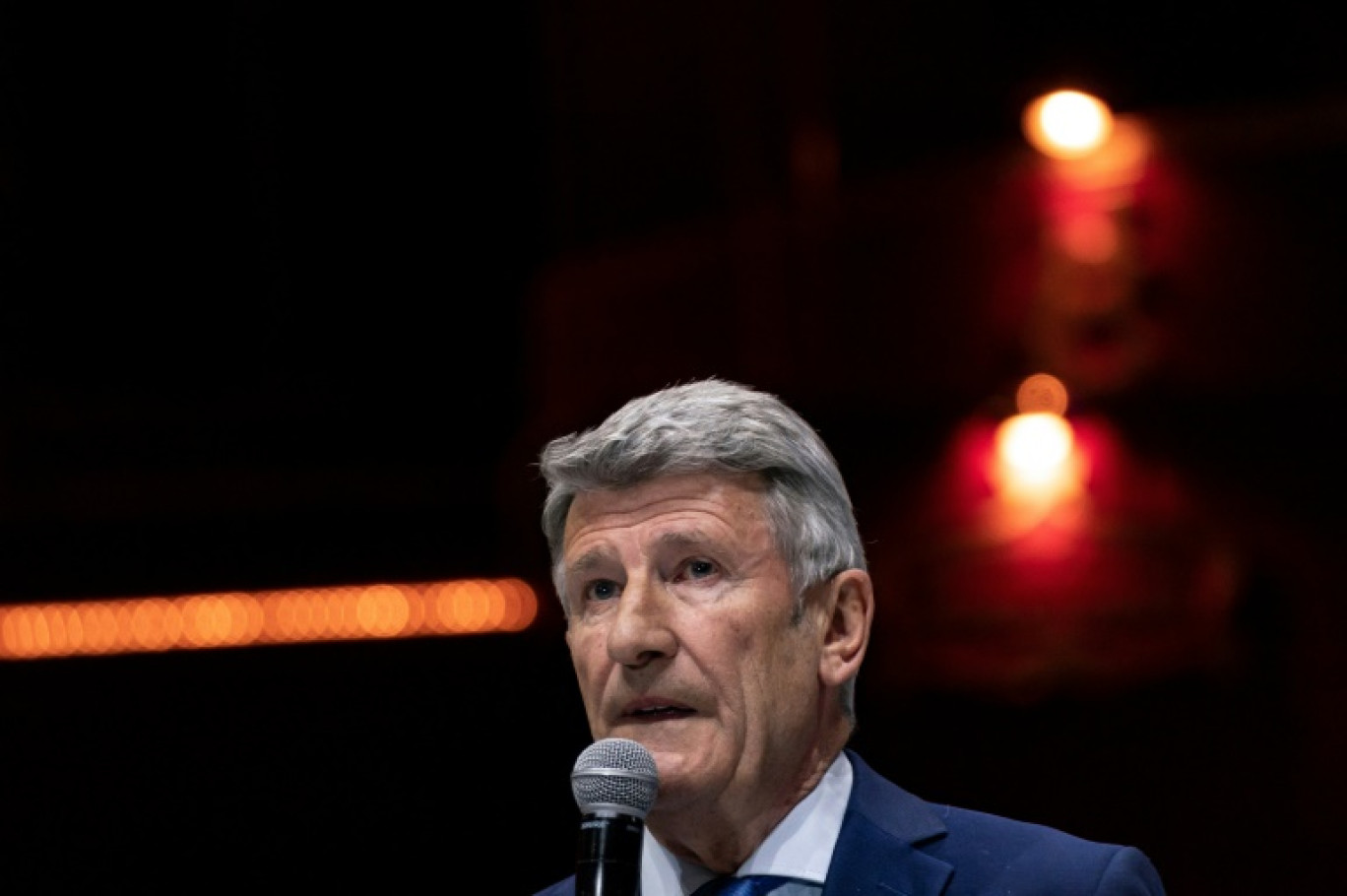 Philippe de Villiers, le 25 avril 2019 à Paris © Lionel BONAVENTURE