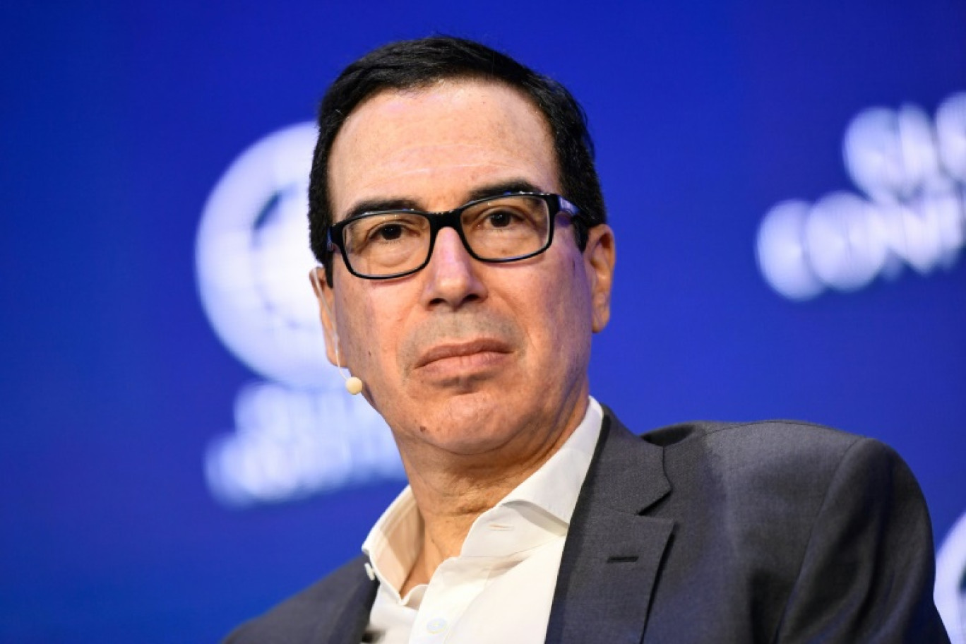 L'ancien secrétaire au Trésor américain Steven Mnuchin, le 3 mai 2023 à Beverly Hills, en Californie © Patrick T. FALLON