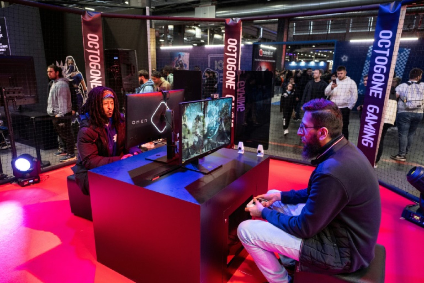 Le salon Paris Games Week, le 1er novembre 2023 © BERTRAND GUAY