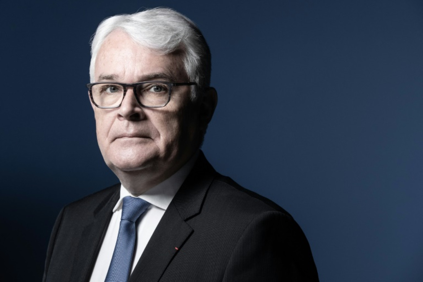 Jean-François Bonhert, directeur du Parquet national financier,  le 15 avril 2021 à Paris © JOEL SAGET