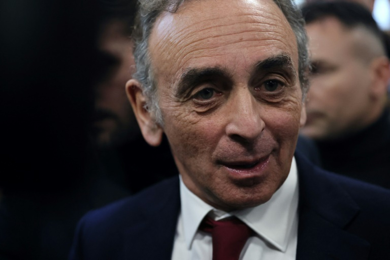 Eric Zemmour, le 29 février 2024 à Paris © Kiran RIDLEY