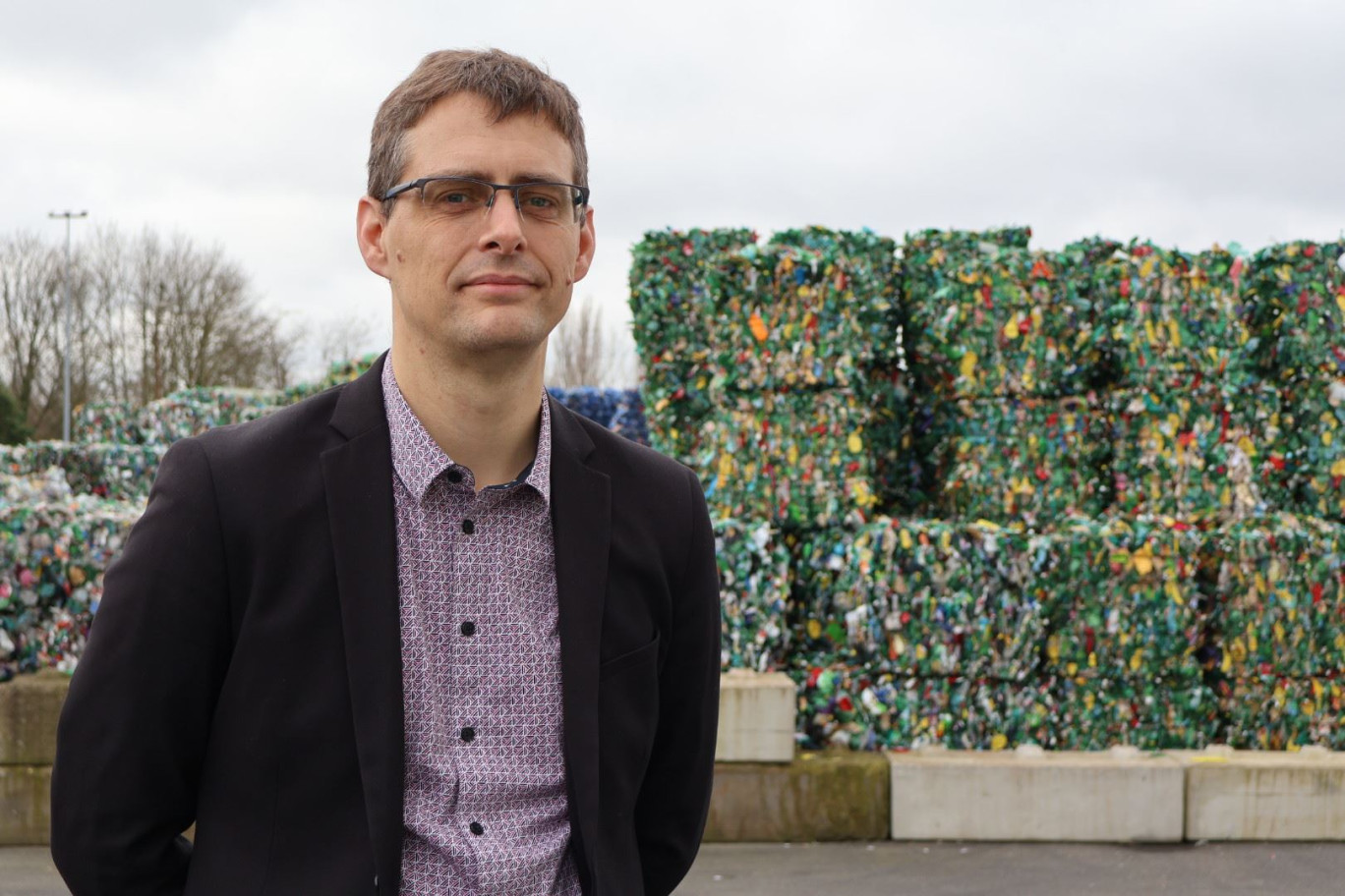 Vincent Démaret, directeur du site Nord Pal Plast. 