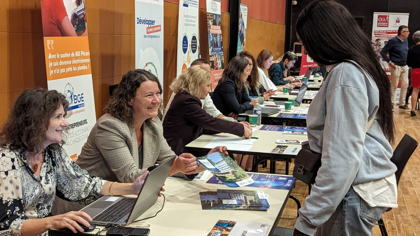 En 2023, le Salon de l'Entrepreneuriat a rencontré un vif succès. Il fusionne désormais avec le Forum de l'emploi. (c)ACSO