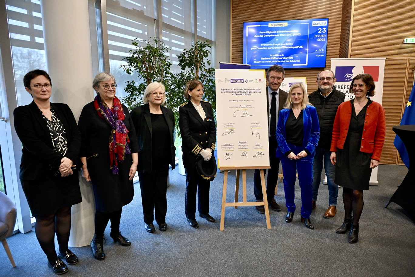 © Jean-Luc Stadler - Région Grand Est ﻿Un nouveau Pacte régional d’investissement dans les compétences (PRIC) vient d’être signé entre la Région et l’État. 200 M€ seront débloqués cette année visant notamment à lutter contre les tensions de recrutement.